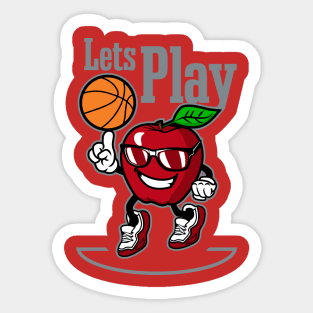 BASKETBALL APPEL Sticker